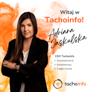 Adriana Jaskulska CEO Tachoinfo