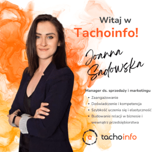 Joanna Sadowska Doświadczony kierownik i marketingowiec z wykształcenia, Tachoinfo, Marketing